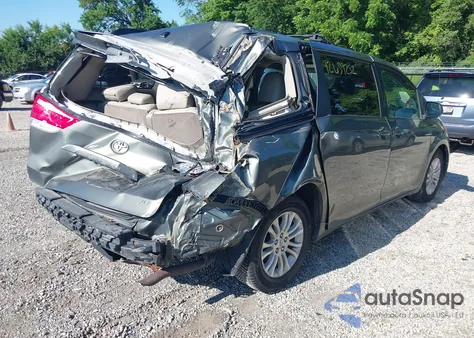 2011 Toyota Sienna Xle V6 from USA, damaged, VIN 5TDYK3DC4BS136568
